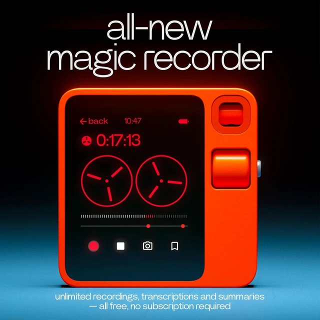 Alt view image 2 of 7 - r1 AI Voice-Activated Gadget & Voice Recorder - No Subscription Fees