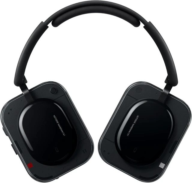 Main image of Headphone (a) 2026 New, Adaptive Active Noise Cancelling Headphones, Wireless Over Ear Bluetooth 5.4 ANC Headset with LDAC Hi-Res, 5 HD Mics Ultra Bass via APP, 135 Hours Playtime, Black