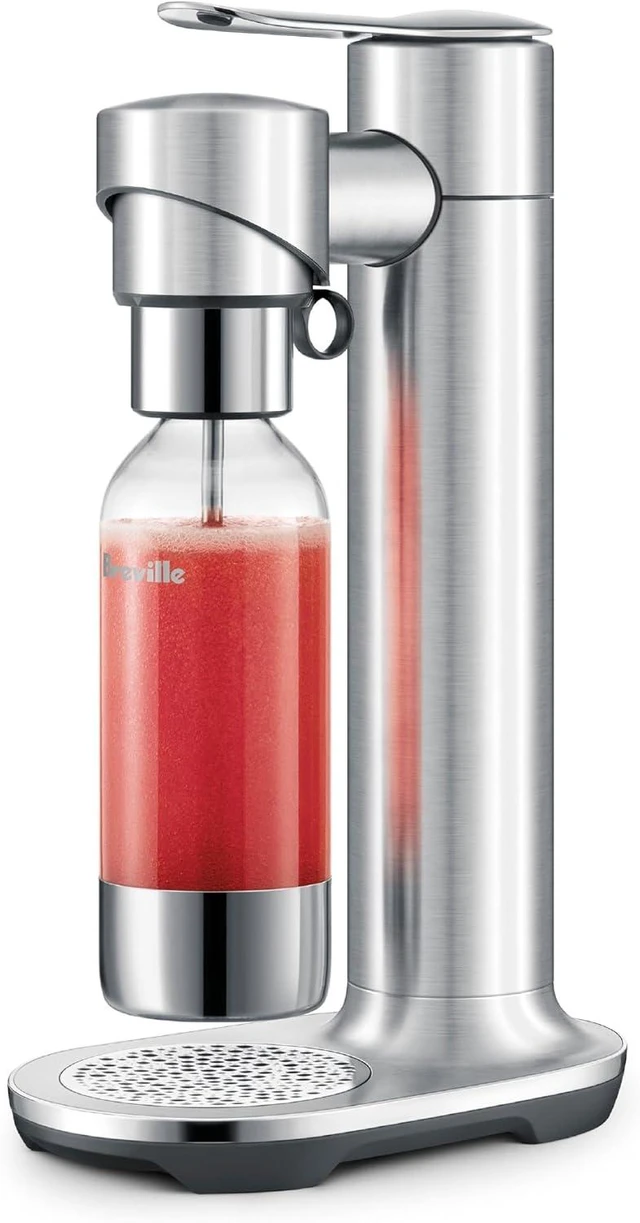 Main image of InFizz Fusion Sparkling Drink Carbonator, Brushed Stainless Steel