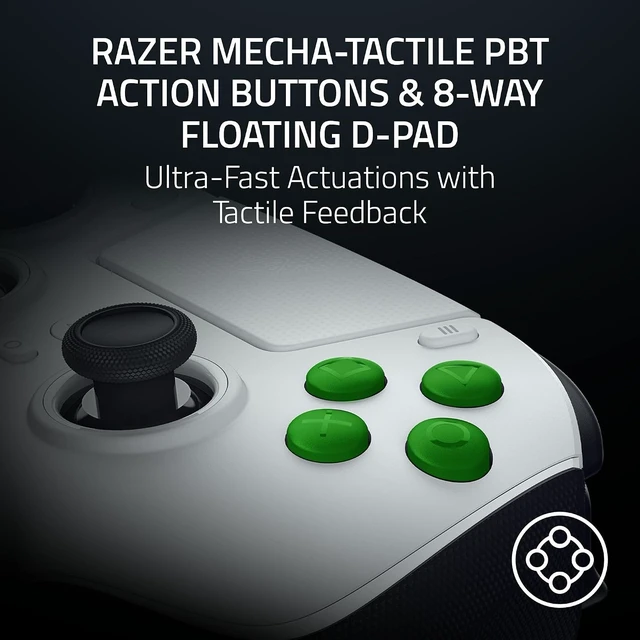 Alt view image 7 of 7 - Raiju V3 Pro Wireless Esports Controller, 5 & PC, White