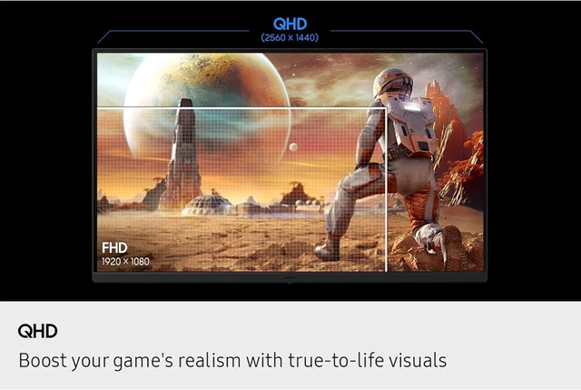Alt view image 5 of 7 - 27 Odyssey G5 (G53F) Series QHD Gaming Monitor