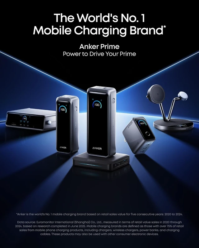 Alt view image 7 of 7 - Prime Power Bank, 26,250mAh 300W Fast Charging