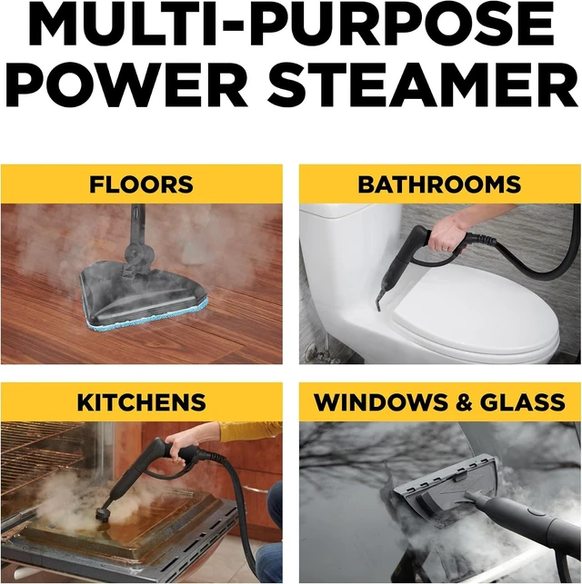 Alt view image 3 of 7 - Spraytech 925e Elite Multipurpose Steam Cleaner, 20 Accessories