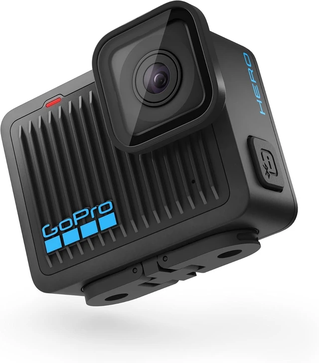Alt view image 3 of 7 - Hero - Compact Waterproof Action Camera with 4K Ultra HD Video, 12MP Photo, Touch Screen