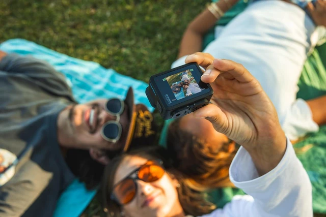 Alt view image 7 of 7 - Hero - Compact Waterproof Action Camera with 4K Ultra HD Video, 12MP Photo, Touch Screen