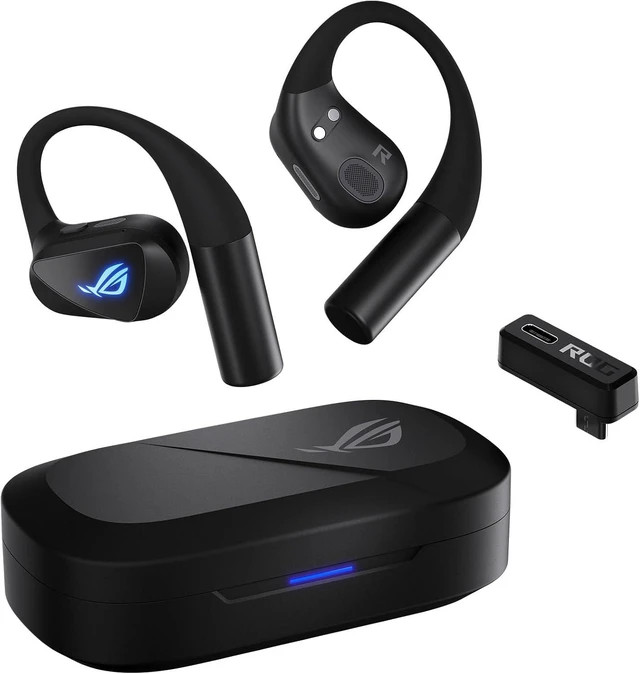Main image of ROG Cetra Open Wireless Open Ear Earbuds, Dual-Mode Bluetooth/2.4GHz,