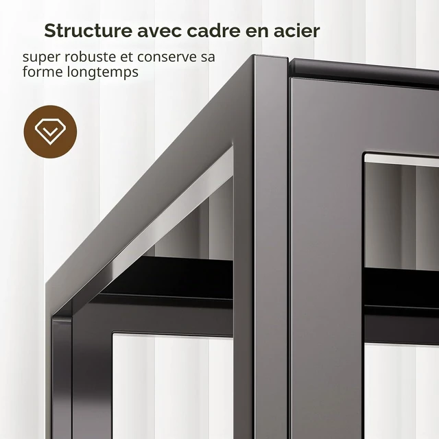 Alt view image 6 of 7 - Kitchen Dining Table Set for 6, Tempered Glass 7 Piece - Black