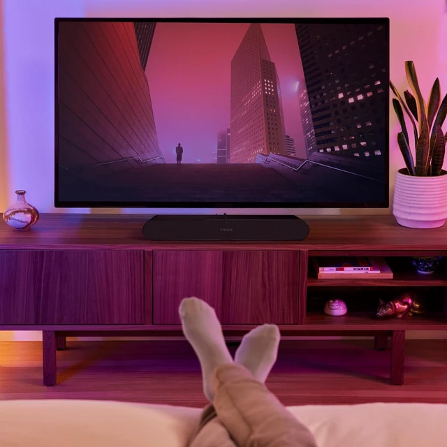 Alt view image 6 of 7 - Ray - Compact Soundbar for TV and Music - Black