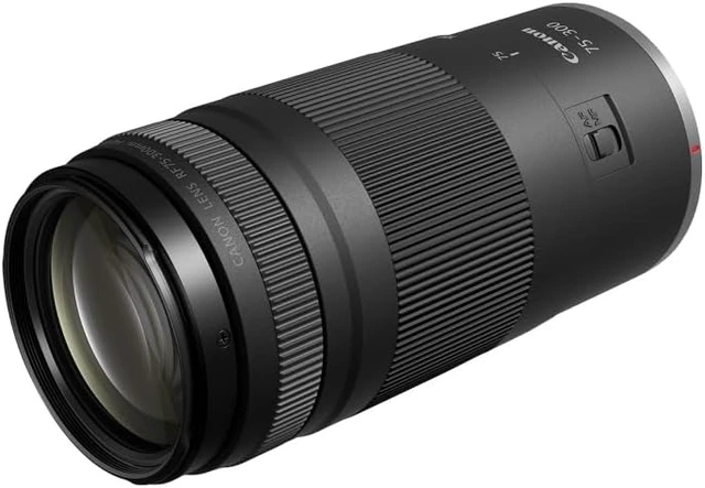 Alt view image 2 of 4 - RF75-300mm F4-5.6 Zoom Lens with UV Filter + Lens Cap Keeper + Cleaning Kit (4 Items)