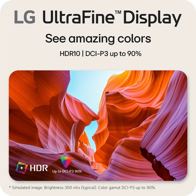 Alt view image 3 of 7 - 27US500-W Ultrafine Monitor 27-Inch 4K UHD (3840x2160) HDR10 IPS Borderless Design Reader Mode Flicker Safe Switch App HDMI DisplayPort - White