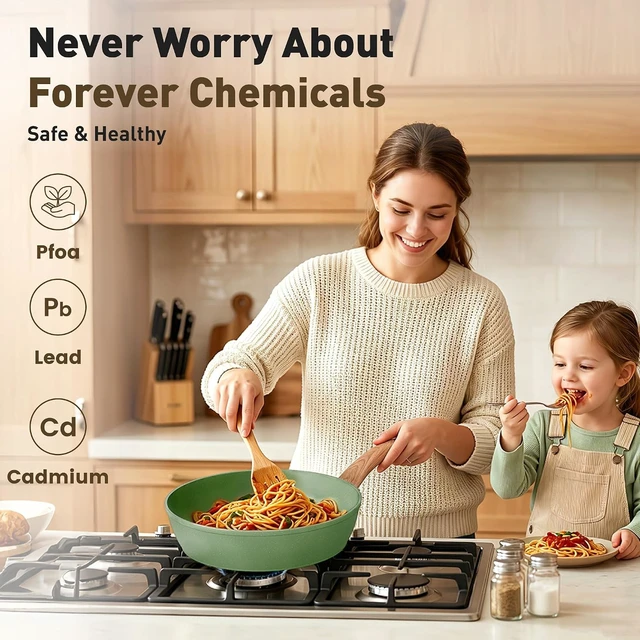 Alt view image 6 of 7 - 30 Piece Pots and Pans Set, Kitchen Cookware Sets Non Stick