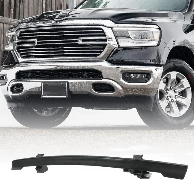 Alt view image 2 of 7 - 68274406AH Front Air Dam with Actuator Compatible with 2019-2023 Ram 1500