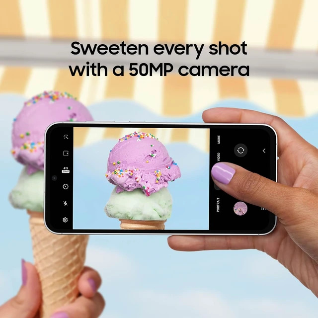 Alt view image 6 of 7 - Galaxy S23 FE 5G, US Version, 128GB, Black - Unlocked