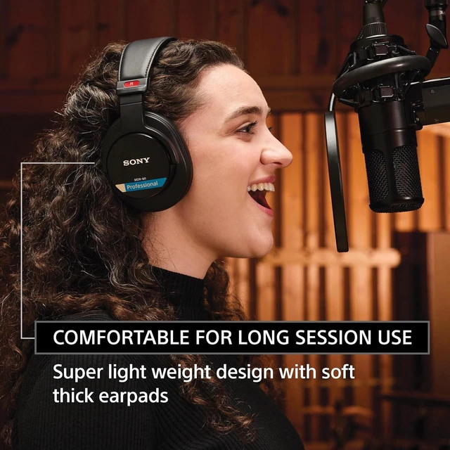 Alt view image 4 of 7 - MDR-M1 Professional Reference Closed Monitor Headphones