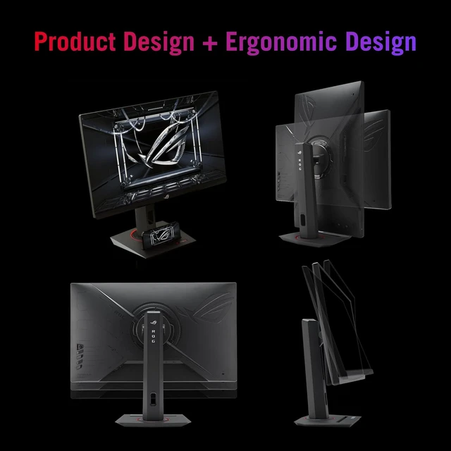 Alt view image 7 of 7 - ROG XG27ACS 27 Inch 1440p 180Hz USB-C G-SYNC HDR Gaming Monitor