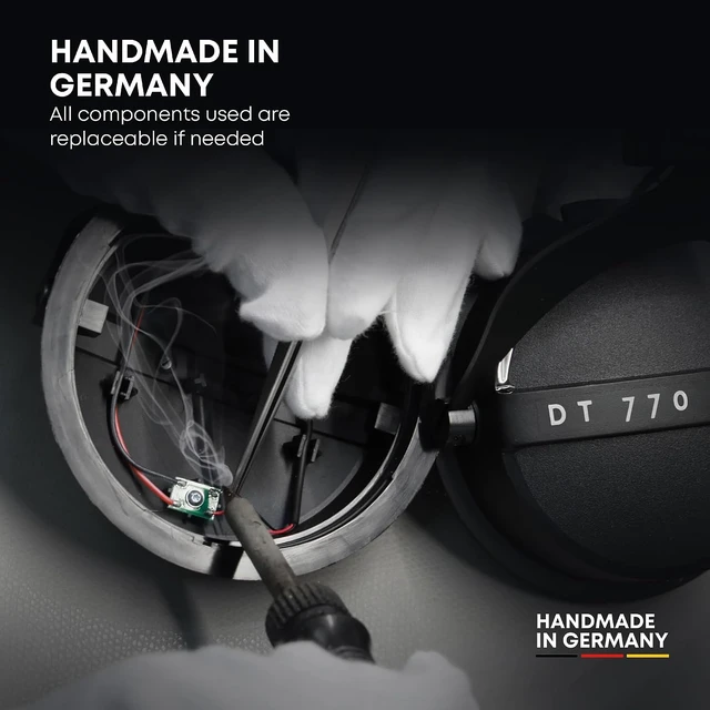 Alt view image 7 of 7 - DT 770 Pro X (48 Ohm), Closed-Back Studio Headphones, Black