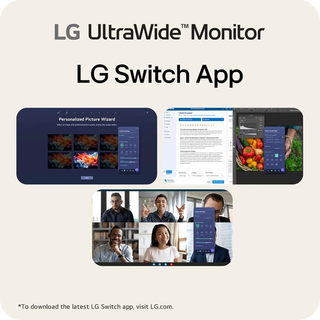 Alt view image 6 of 7 - 34U530A-W 34-inch UltraWide WFHD (2560 x 1080) IPS Wide Computer Monitor, 100Hz, VESA DisplayHDR 400, HDMI, DisplayPort, USB Type-C, Tilt/Height/Swivel Stand, White