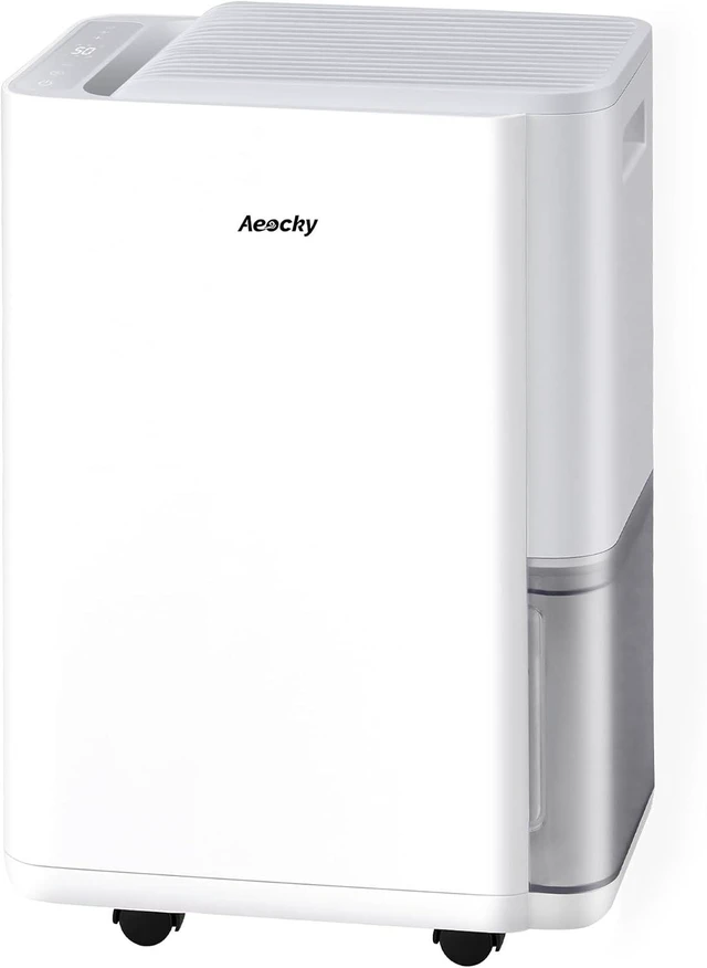 Main image of Max 50 Pint/D 3000 Sq.Ft Dehumidifier with Drain Hose, Quiet