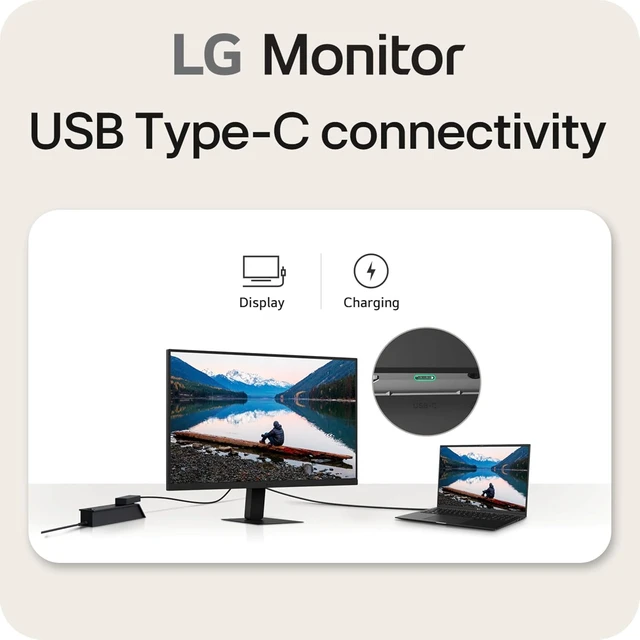 Alt view image 3 of 7 - 32U631A-B 32-inch QHD (2560 x 1440) IPS Computer Monitor, 100Hz, 5ms, HDR10, Reader Mode, Flicker Safe, HDMI, USB Type-C 15W PD, Black