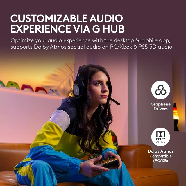 Alt view image 6 of 6 - Astro A50 Multi-Platform Wireless Gaming Headset - Black