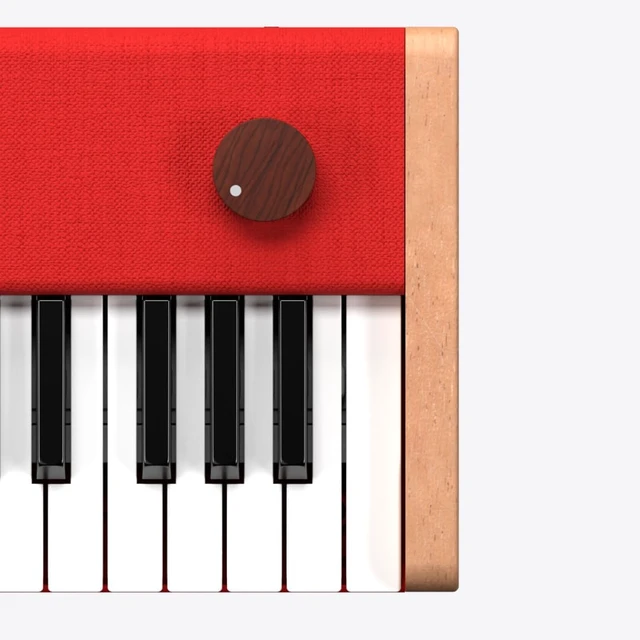 Alt view image 3 of 6 - digital piano - portable keyboard for beginners with musician grade sound, MIDI over USB-C rechargeable musical educational instrument