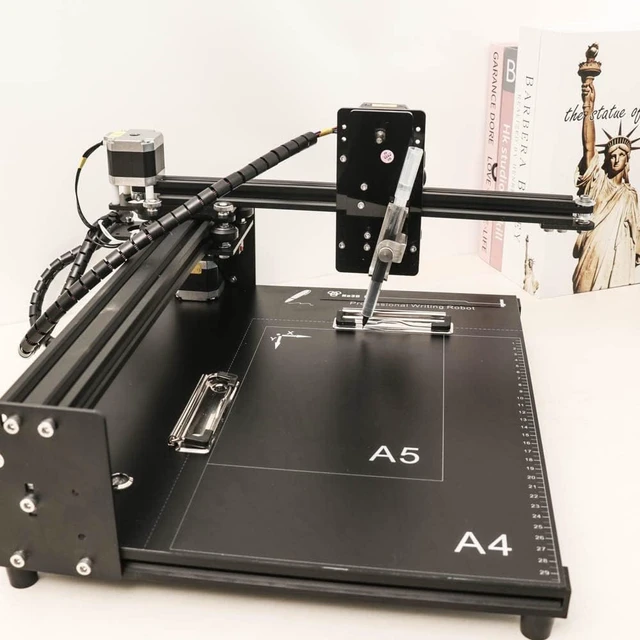 Alt view image 3 of 5 - Intelligent Automatic diy XY ploter Writing Robot Automatic Copying Typewriter Writing Lesson Plans Painting Imitation Handwriting Copying CNC Drawing machine Working Area A4