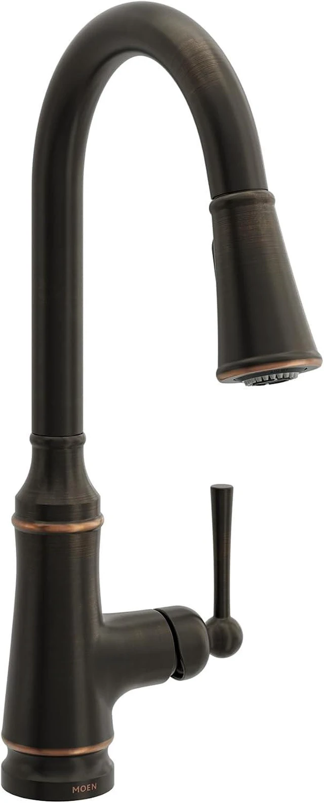 Main image of Jaslynn Pulldown Kitchen Faucet, Mediterranean Bronze, 87618BRB