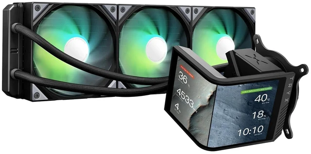 Main image of Panorama SE 360mm AIO Curved Screen GIPHY Built-in Asetek 280w TDP