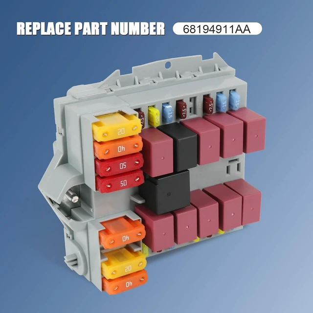 Alt view image 3 of 7 - Fuse Box Replace Part# 68194911AA