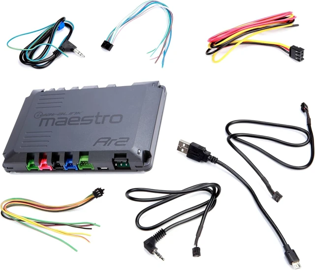 Alt view image 3 of 7 - Maestro ADS-MRR2 Universal Radio Replacement Interface Module - Retain Steering Wheel Audio Controls & Other Factory Features in Select Vehicles (Vehicle-Specific Acc-HU Harness Required)