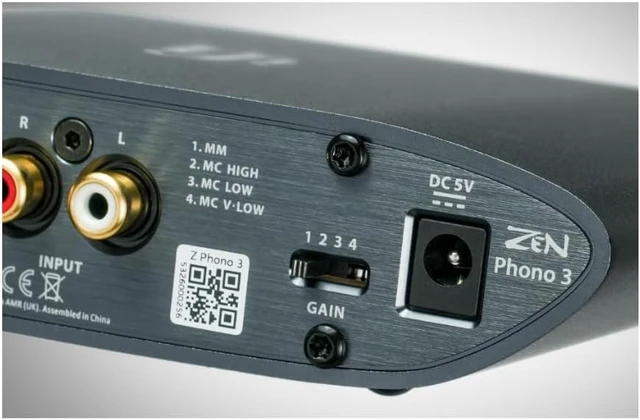 Alt view image 3 of 3 - Zen Phono 3 Audiophile MM/MC Turntable Pre-Ampler