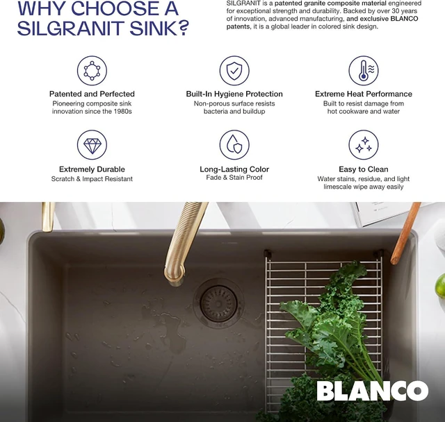 Alt view image 5 of 5 - Valea Equal Double Bowl Kitchen Sink with Low Divide, Truffle