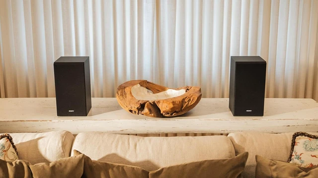 Alt view image 3 of 5 - SS-CS5M2 3-Way 3-Driver Hi-Res Compact Bookshelf Speakers (Pair)
