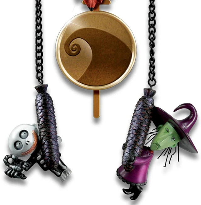 Alt view image 4 of 4 - The Nightmare Before Christmas Cuckoo Clock, 21 inches, Musical, Light-Up, Limited Edition