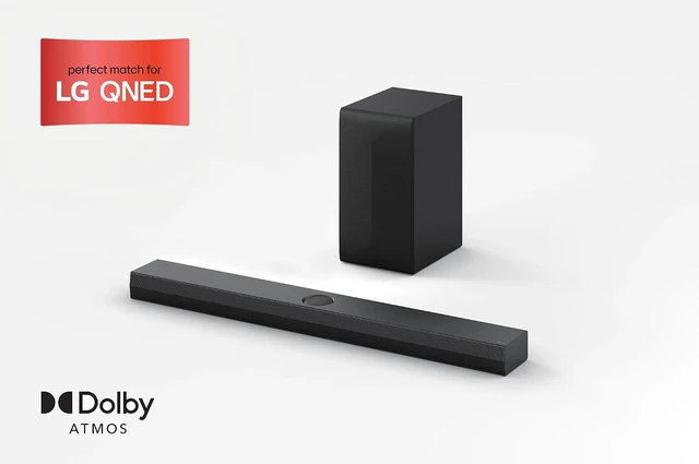 Alt view image 2 of 7 - S70TY 3.1.1 ch QNED TV Matching Soundbar with Wireless Subwoofer - Black
