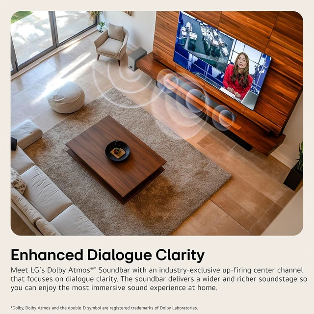 Alt view image 6 of 7 - S70TY 3.1.1 ch QNED TV Matching Soundbar with Wireless Subwoofer - Black