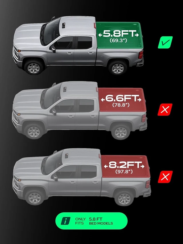 Alt view image 4 of 7 - Pocket Bolt-Riveted Style Fender Flares w/Hardware Kit for Chevy