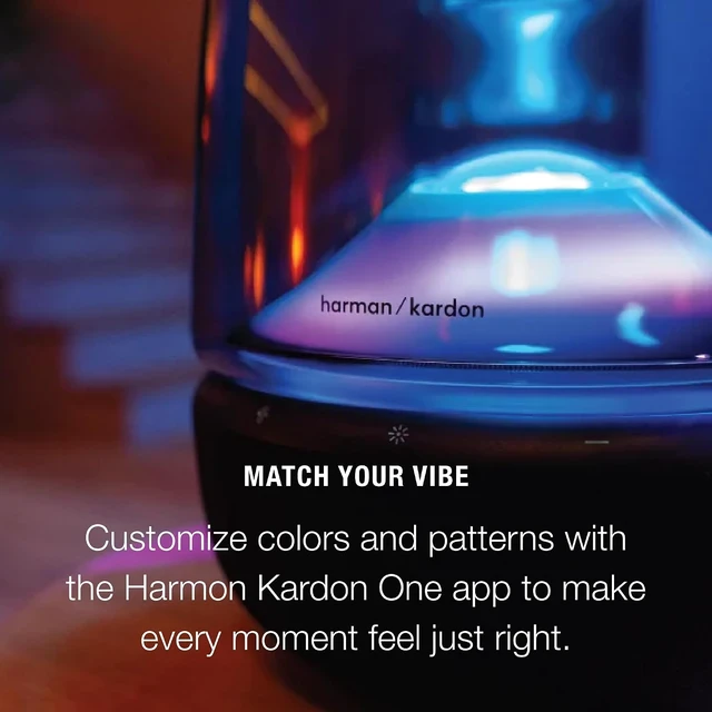 Alt view image 6 of 6 - Aura Studio 5 - Bluetooth Home Speaker - Constant Sound Field with 3-Way Speaker & 360-Degree Lighting - Music Streaming & Auracast Multi-Speaker Connection