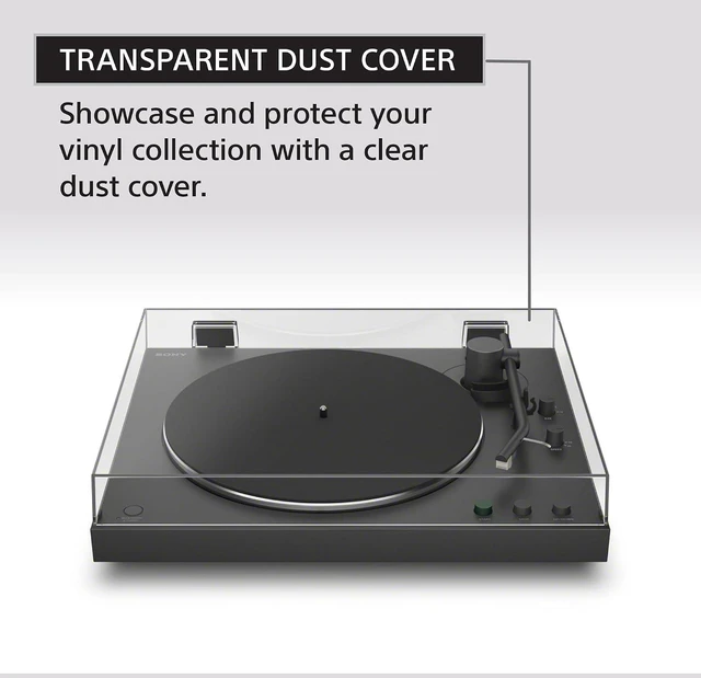Alt view image 6 of 7 - PS-LX3BT Wireless Bluetooth Turntable with Full Auto Playback