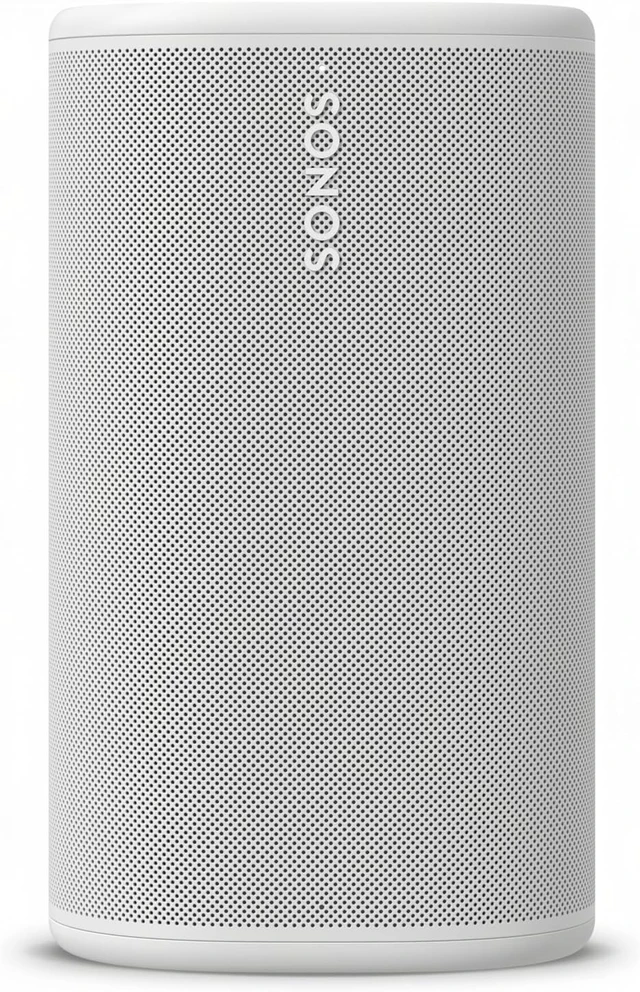 Alt view image 2 of 7 - Play Portable WiFi and Bluetooth Speaker - White
