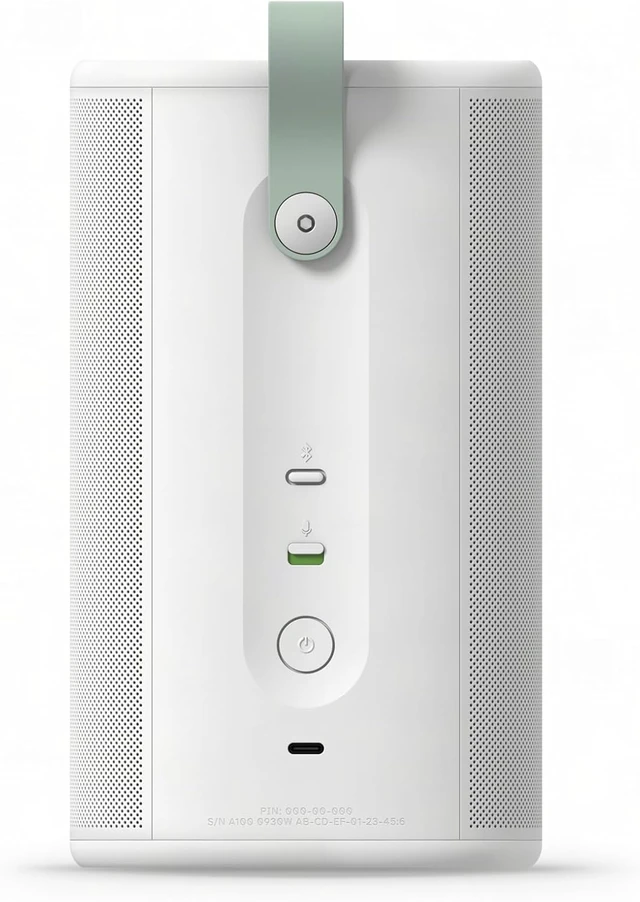 Alt view image 4 of 7 - Play Portable WiFi and Bluetooth Speaker - White