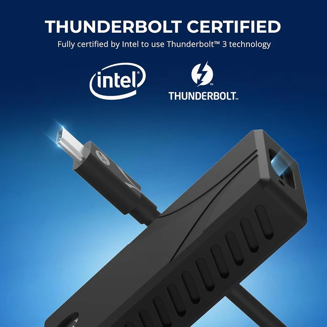 Alt view image 7 of 7 - 1TB Rocket Nano XTRM External SSD, USB 3.2 / Thunderbolt 3, Speeds Up to 2700MBps (SB-XTMN-1TB)