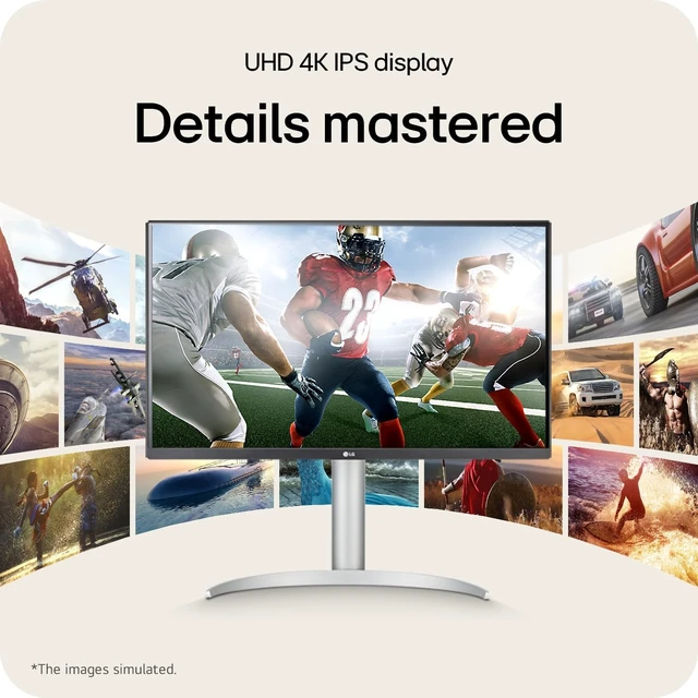 Alt view image 5 of 7 - 27UP850K-W 27-inch Ultrafine 4K UHD IPS DisplayHDR 400 Computer Monitor