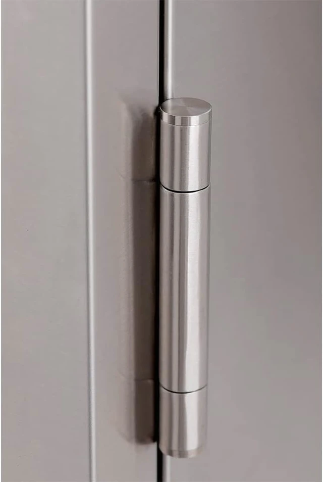 Alt view image 4 of 7 - Outdoor Kitchen Double Access Door,33x22 Inch,304 Stainless Steel BBQ Grill Doors,Silver