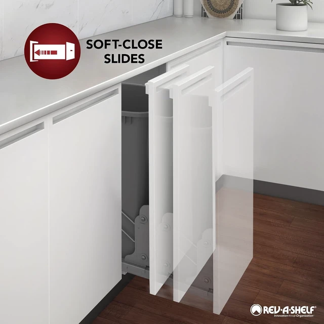Alt view image 5 of 7 - Wood Base Cabinet Cutting Board Drawer Replacement System w/Soft-Close