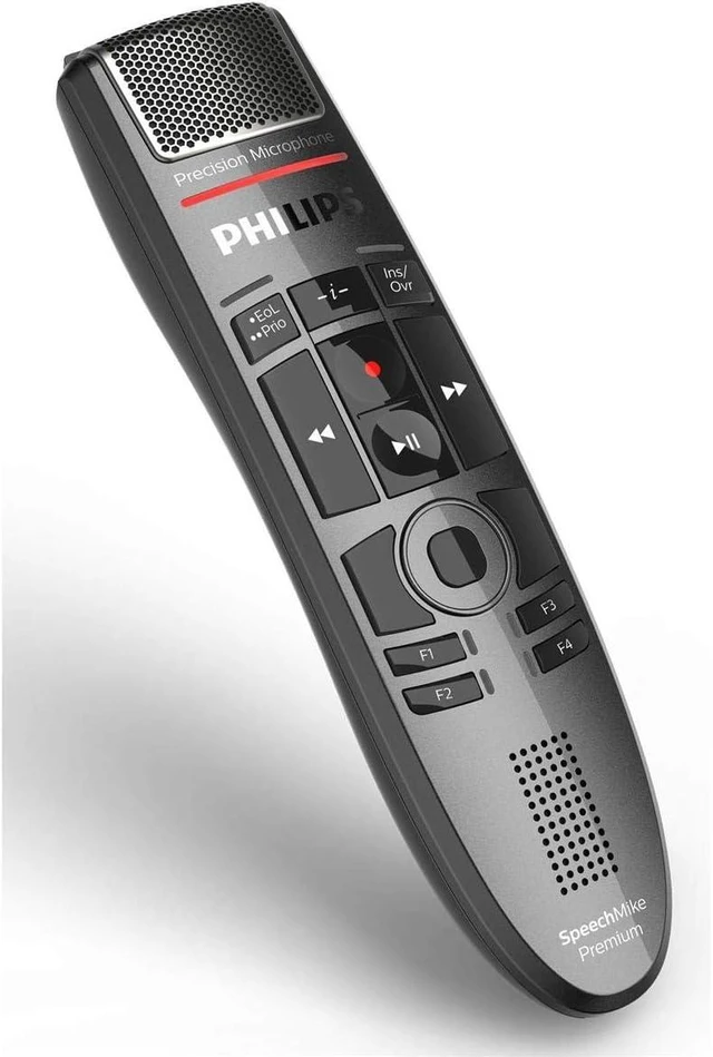 Alt view image 2 of 5 - SpeechMike Premium Touch Dictation USB Microphone, Push-Button