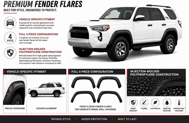 Alt view image 5 of 7 - Fender Flares-FPSTO14