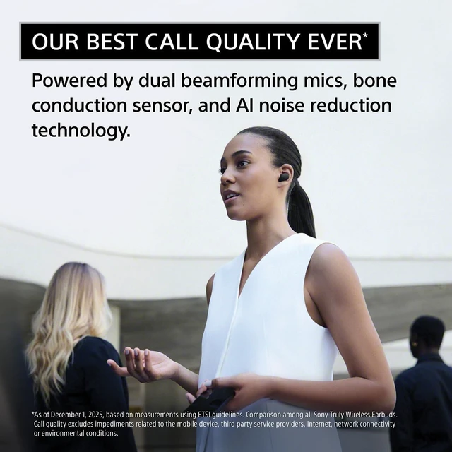 Alt view image 5 of 7 - WF-1000XM6 The Best Noise Cancelling Wireless Earbuds, Black