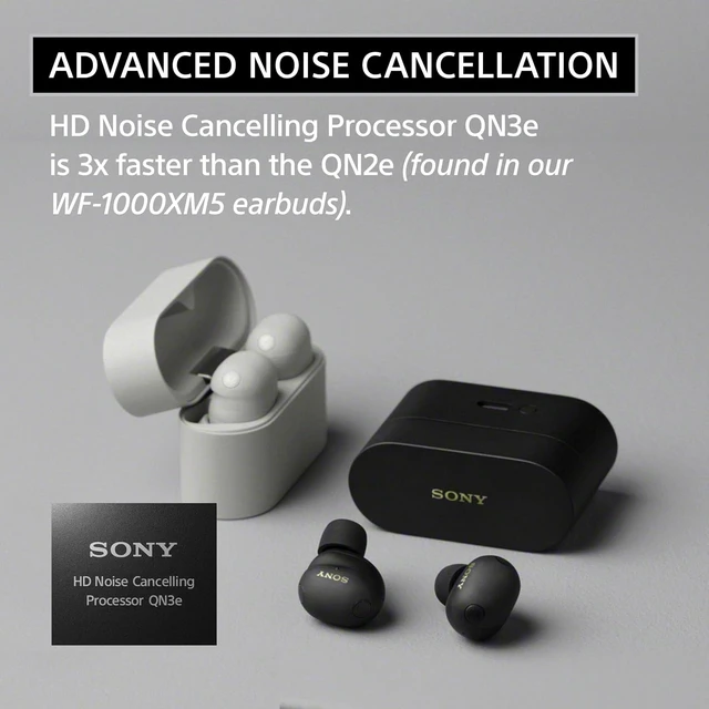 Alt view image 6 of 7 - WF-1000XM6 The Best Noise Cancelling Wireless Earbuds, Black