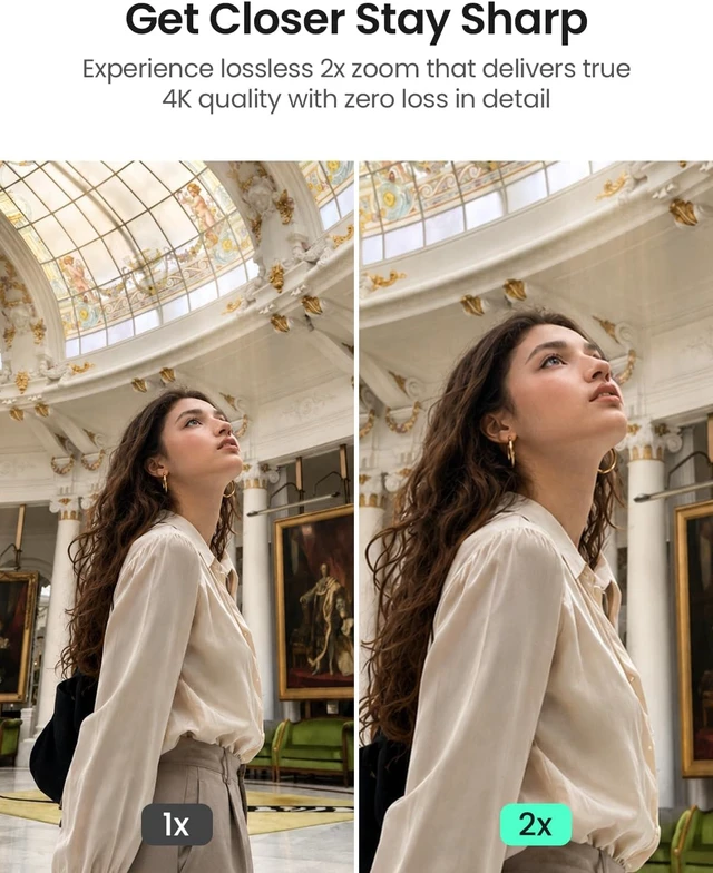 Alt view image 3 of 7 - Xtra Muse, Vlogging Camera with 1'' CMOS & 4K/120fps Videos, Pocket Camera with 3-Axis Gimbal Stabilizer, Fast Focusing, Face/Object Tracking, Digital Video Camera for Photography, Digital Camera